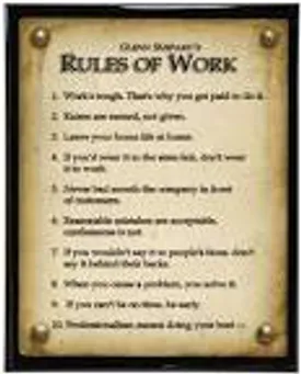 Work Rules!